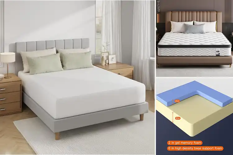 Detailed view of 10 Best All-Position Gel Memory Foam Mattresses: Cool Support