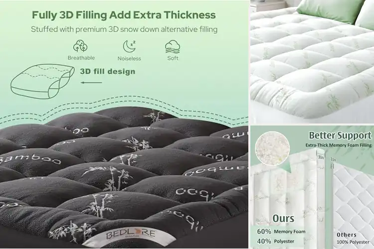 Detailed view of 10 Best Back Pain Relief Mattress Toppers for Ultimate Comfort