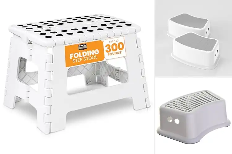 Detailed view of 10 Best Bathroom Step Stools: Reach Your Sink Safely and Easily