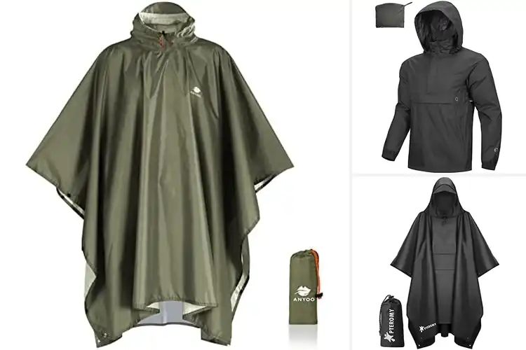 Detailed view of 10 Best Camping Rain Jackets for All-Weather Comfort