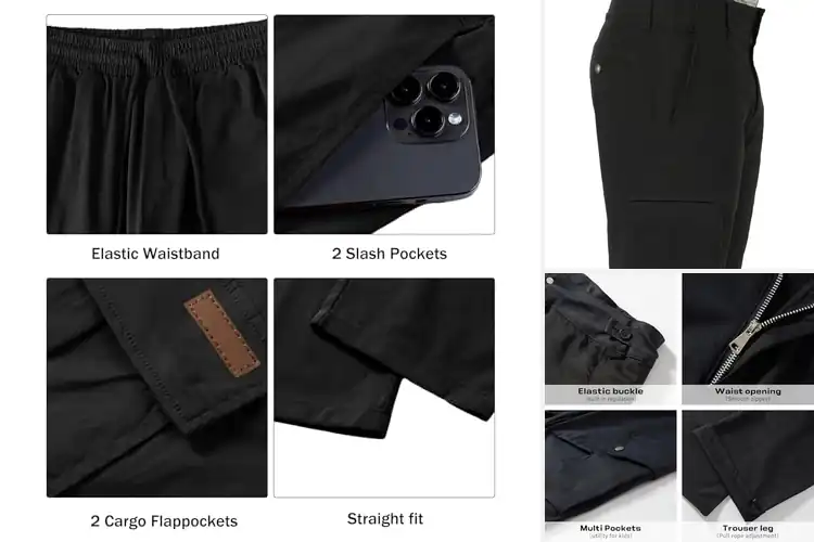 Detailed view of 10 Best Cargo Pants: Ultimate Style & Adventure Guide