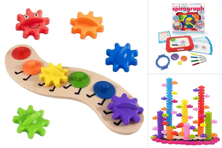 Detailed view of 10 Best Colorful Gears to Inspire Fun Learning
