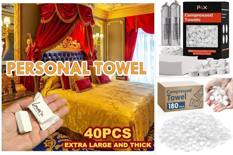 Detailed view of 10 Best Compressed Towels: Travel Light, Stay Clean
