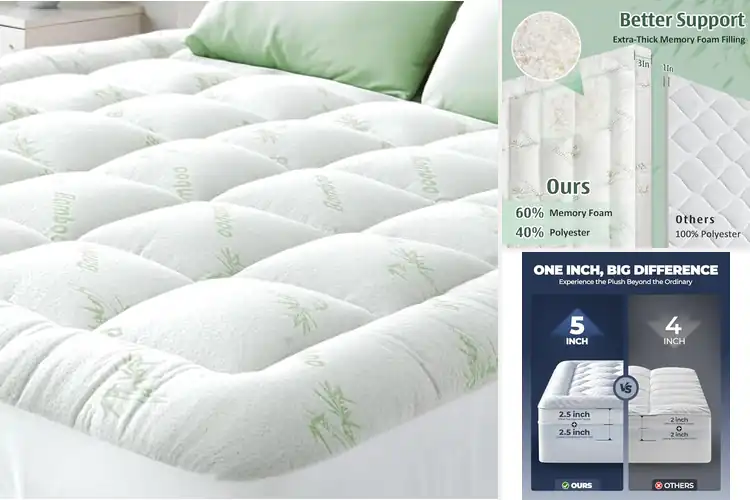 Detailed view of 10 Best Cooling Mattress Toppers for Sweat-Free Sleep