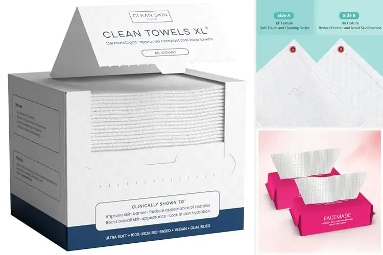 Detailed view of 10 Best Disposable Face Towels for Clean & Radiant Skin