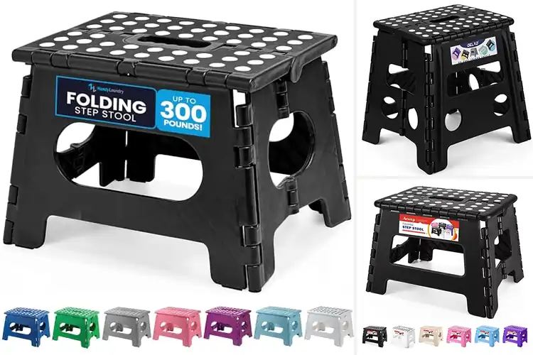 Detailed view of 10 Best Folding Step Stools: Safety, Comfort & Easy Storage