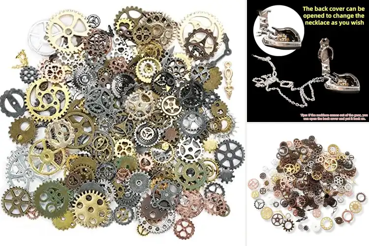 Detailed view of Top 10 Gear Pendants to Elevate Your Jewelry Creations