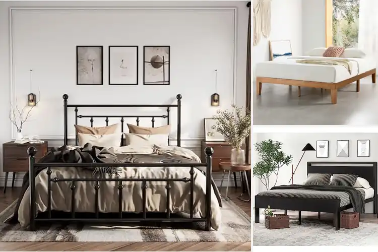 Detailed view of 10 Best Guest Room Bed Frames: Cozy & Welcoming