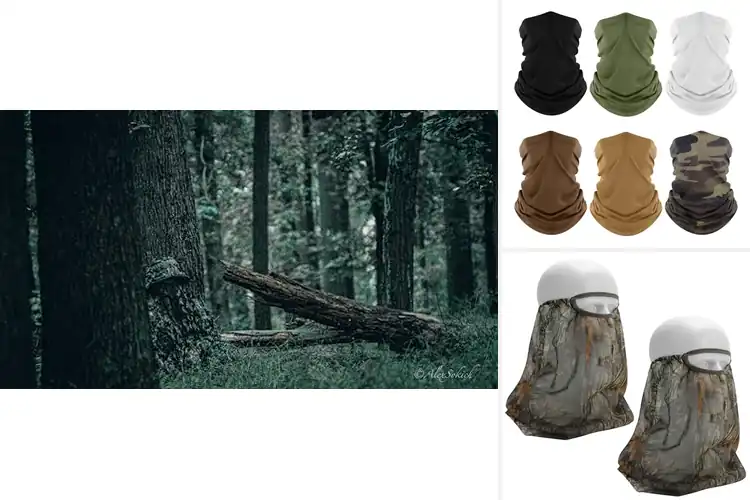 Detailed view of 10 Best Hunting Face Masks for Stealth & Comfort