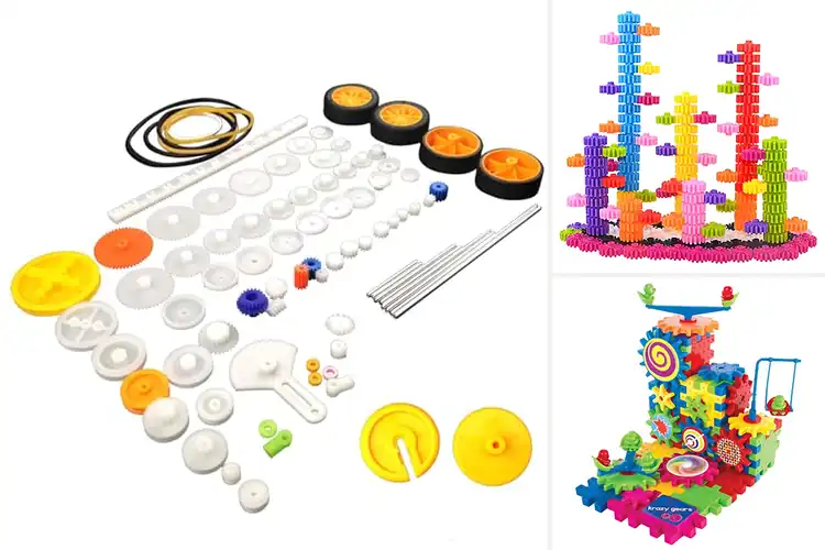 Detailed view of 10 Best Interlocking Gear Kits to Boost Kids’ Creativity & Skills