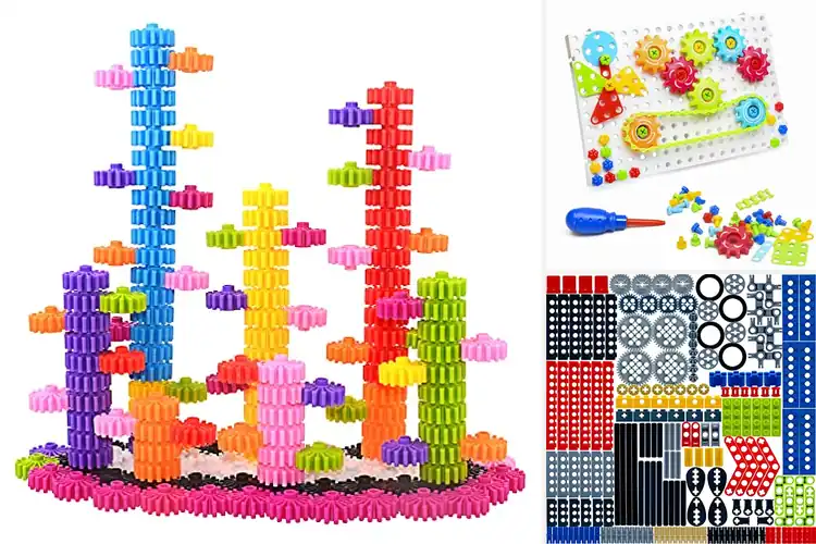 Detailed view of 10 Best Interlocking Gear Sets That Boost Kids’ STEM Skills