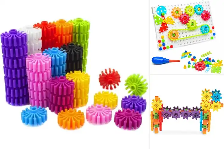 Detailed view of 10 Best Interlocking Gears for Creative Fun & Learning