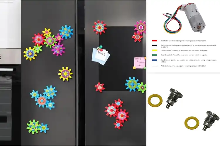 Detailed view of 10 Best Magnetic Gears: Fun & Educational Sets for Kids