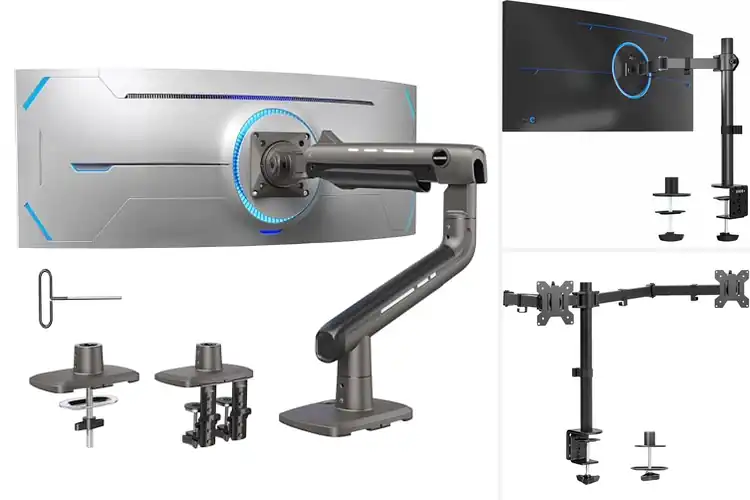 Detailed view of 10 Best Monitor Mounts for Ultrawide Screens: Boost Your Setup