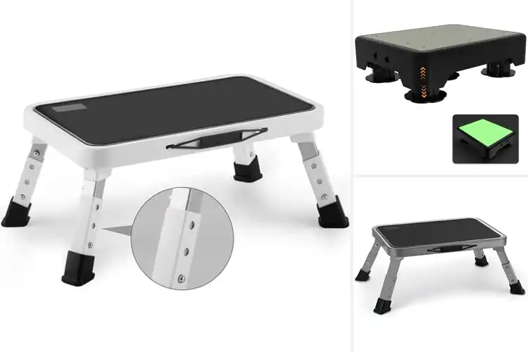 Detailed view of 10 Best Non-Slip Step Stools for Safe, Easy Kitchen Access