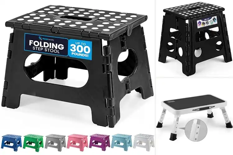 Detailed view of 10 Best Portable Step Stools: Safe & Easy High Reach