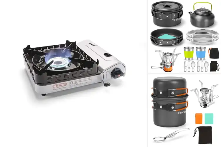 Detailed view of 10 Best Portable Stove Sets for Outdoor Cooking Power