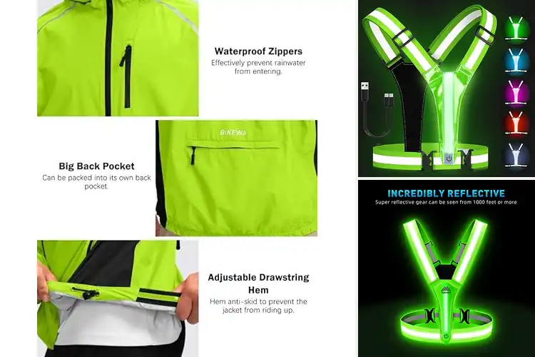 Detailed view of 10 Best Reflective Cycling Gears to Ride Safer & Smarter