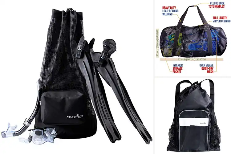 Detailed view of 10 Best Snorkeling Bags: Keep Your Gear Dry and Travel Light