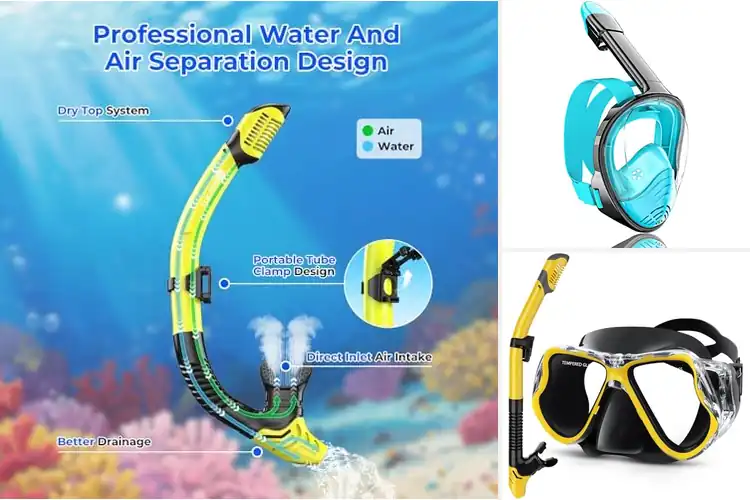 Detailed view of 10 Best Snorkeling Gears for Clear, Comfortable Dives