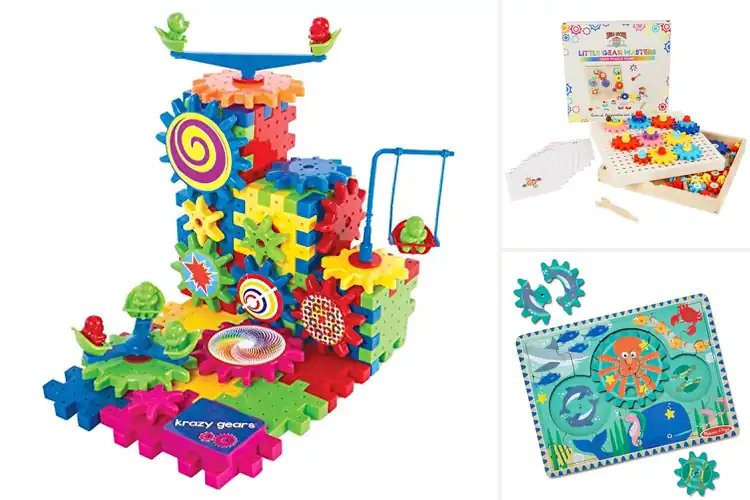 Detailed view of 10 Best Spinning Gear Puzzles for Fine Motor Skills + Fun