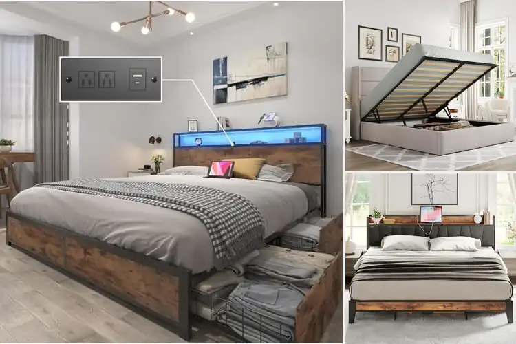 Detailed view of 10 Best Storage Bed Frames to Maximize Space & Declutter Fast