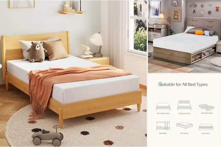 Detailed view of 10 Best Twin Gel Memory Foam Mattresses for Ultimate Comfort