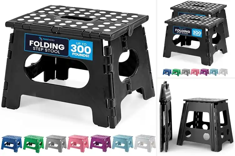 Detailed view of Best Versatile Folding Step Stools