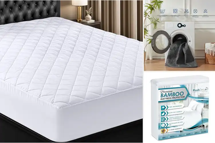 Detailed view of 10 Best Washable Mattress Covers: Soft & Quiet