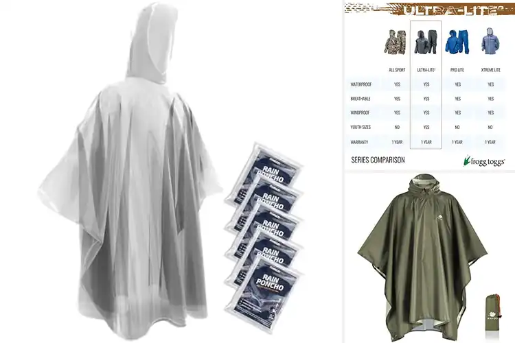 Detailed view of 10 Best Waterproof Ponchos for Ultimate Rain Protection