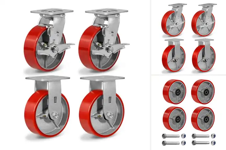 Detailed view of 10 Best Wheels for Smooth, Silent, Heavy-Duty Use